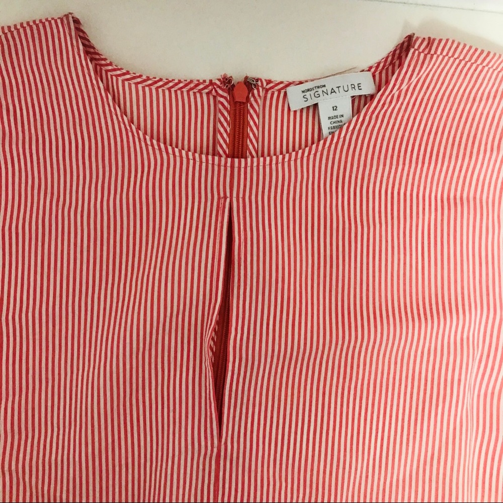 Nordstrom Signature Stripe Belted Dress - Picture 7 of 7